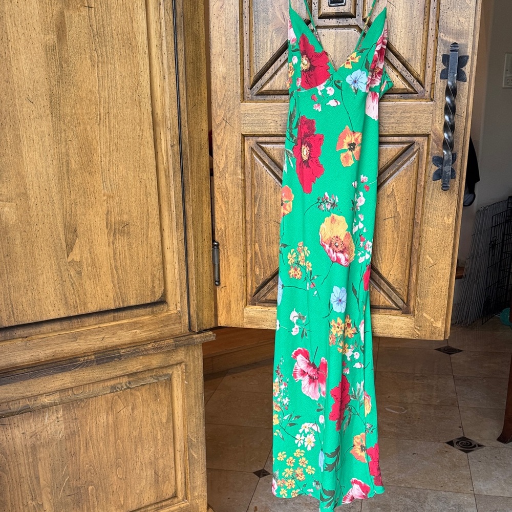 Kiss The Sky Floral Maxi Dress Size XS